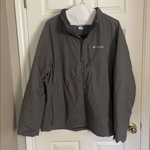 Columbia Charcoal Full-Zip Jacket